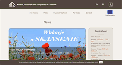 Desktop Screenshot of muzeumgpe-chorzow.pl